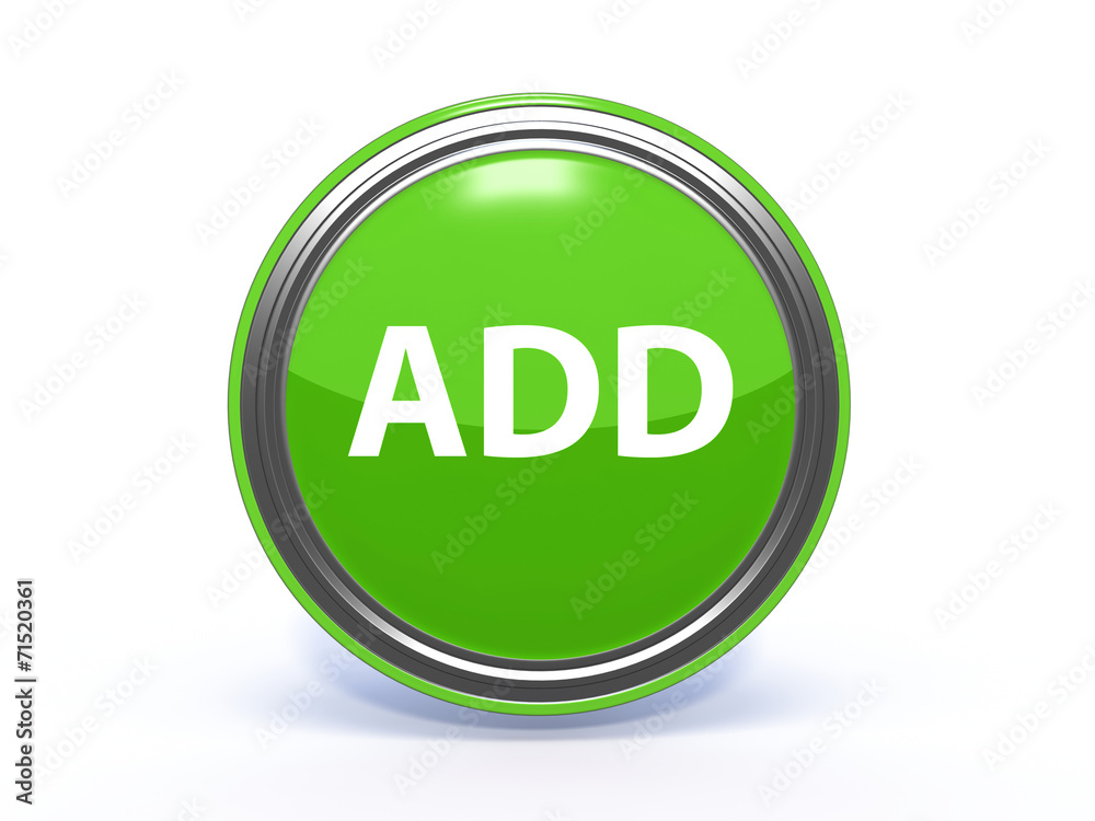 add circular icon on white background add circular icon on white background
