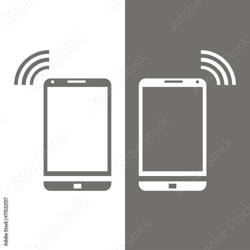 Icono smartphone BN
