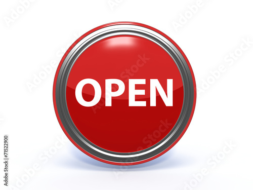 Free Download open circular icon on white background - GFXLoad