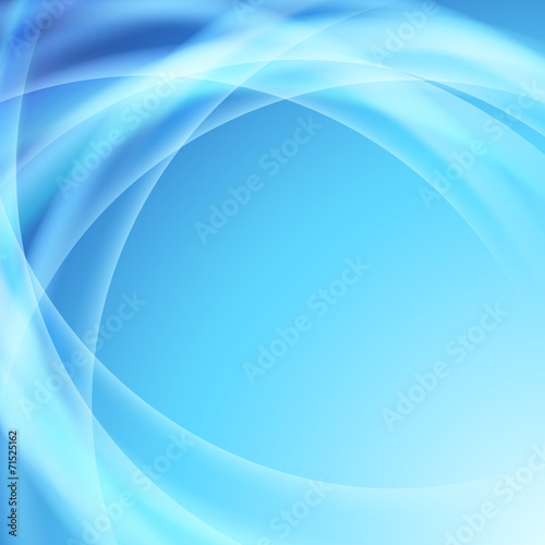 Blue swoosh glow electric lines background