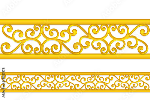 gold pattern
