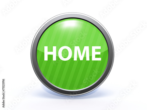 home circular icon on white background