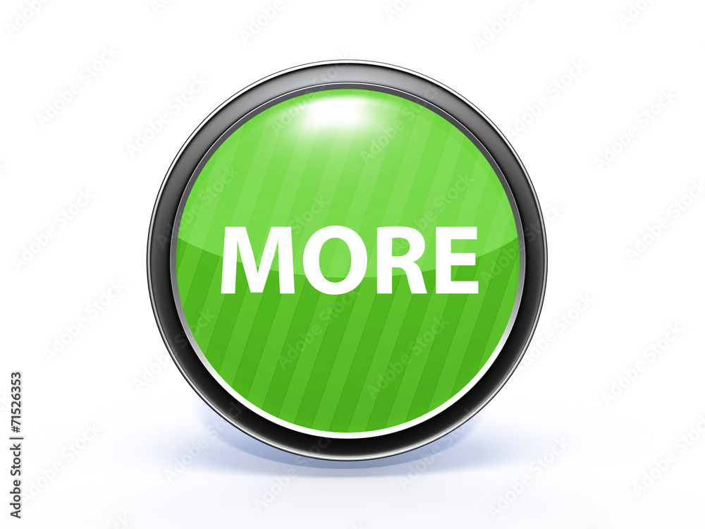 More circular icon on white background More circular icon on white background