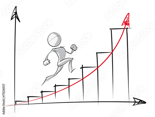 Simple People - Exponential Growth Chart
