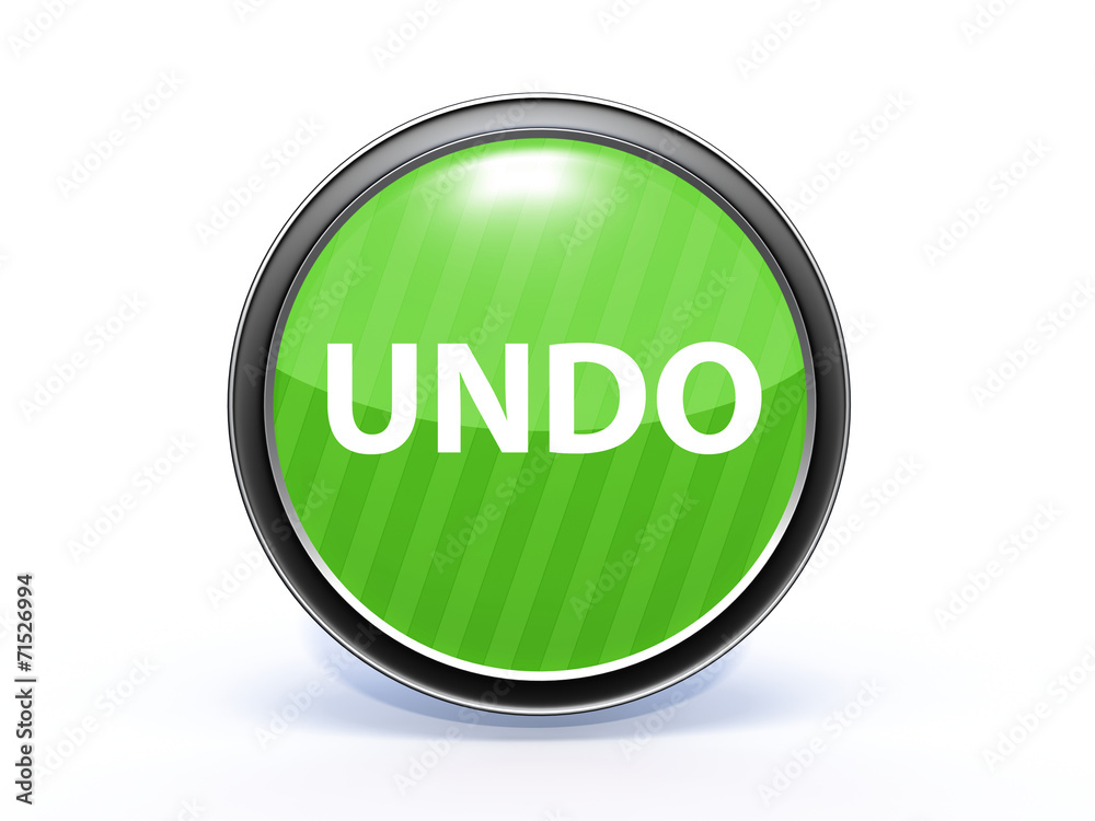 undo circular icon on white background undo circular icon on white background