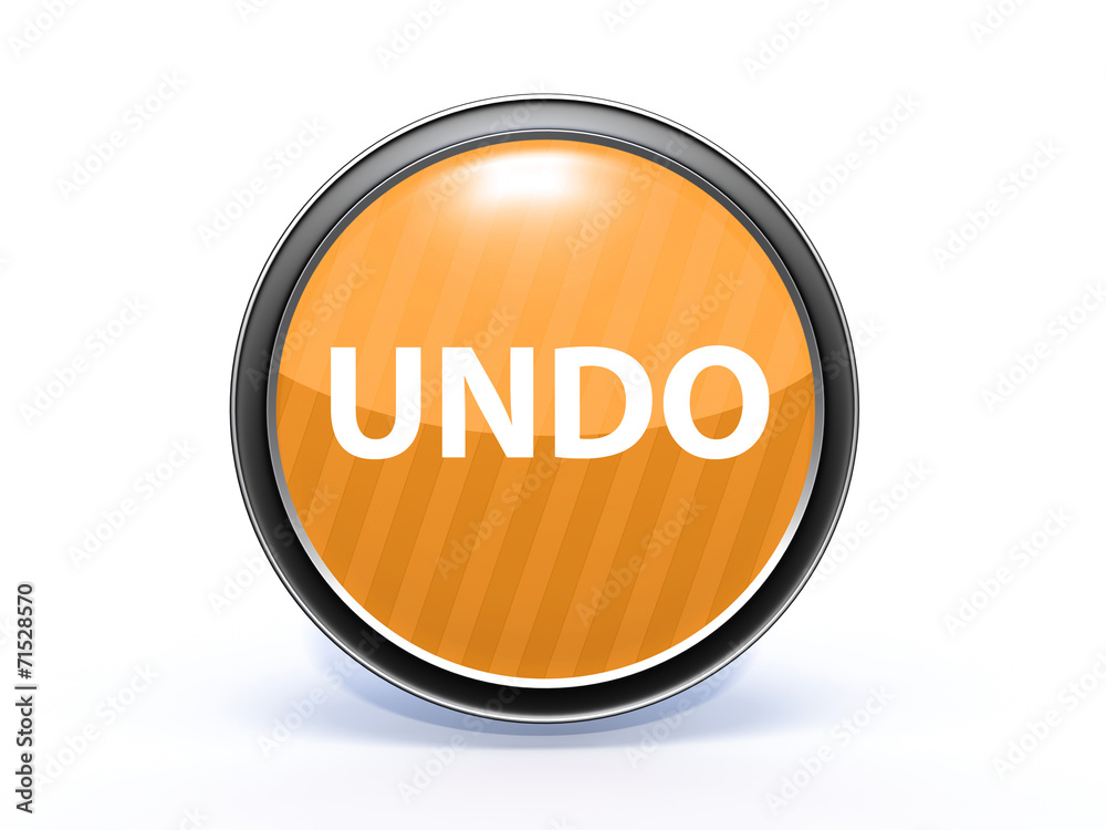 undo circular icon on white background undo circular icon on white background