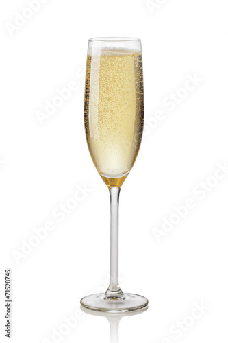 Vászonkép Glass of champagne
