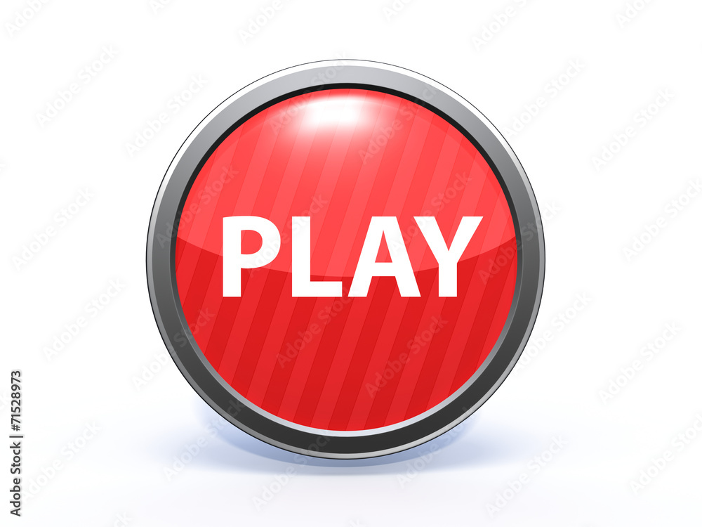 play circular icon on white background play circular icon on white background