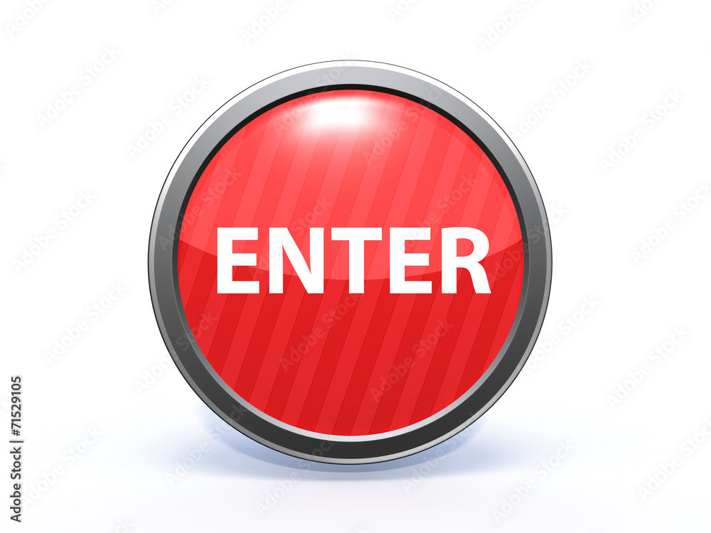 enter circular icon on white background enter circular icon on white background