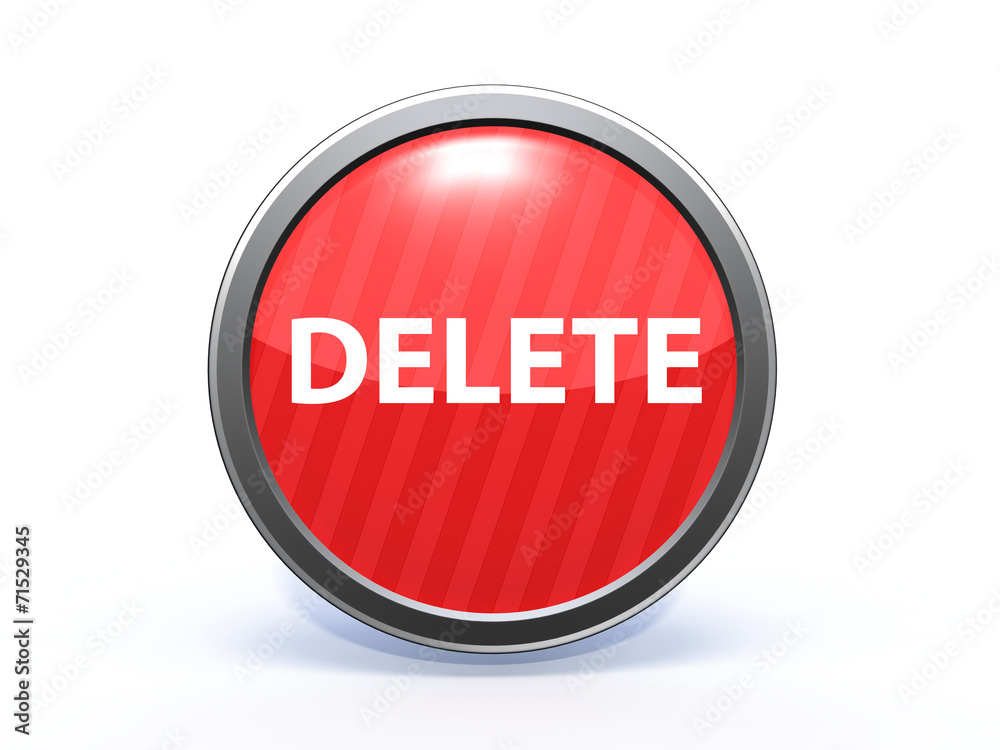 delete circular icon on white background delete circular icon on white background