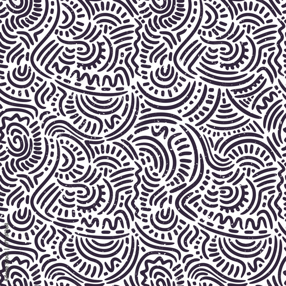 Abstract ethnic pattern