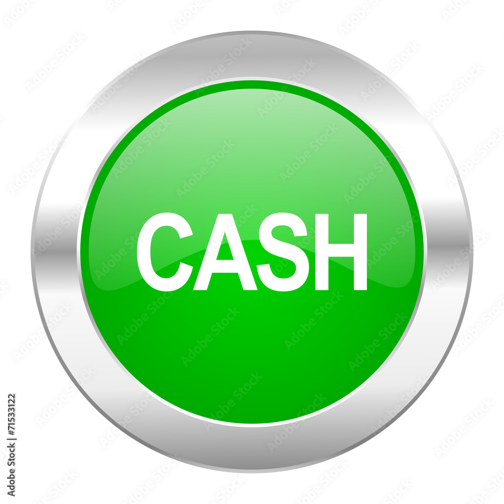 cash green circle chrome web icon isolated cash green circle chrome web icon isolated