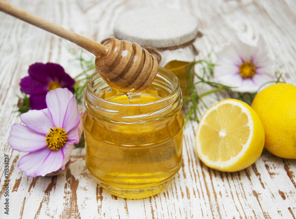 honey and lemons