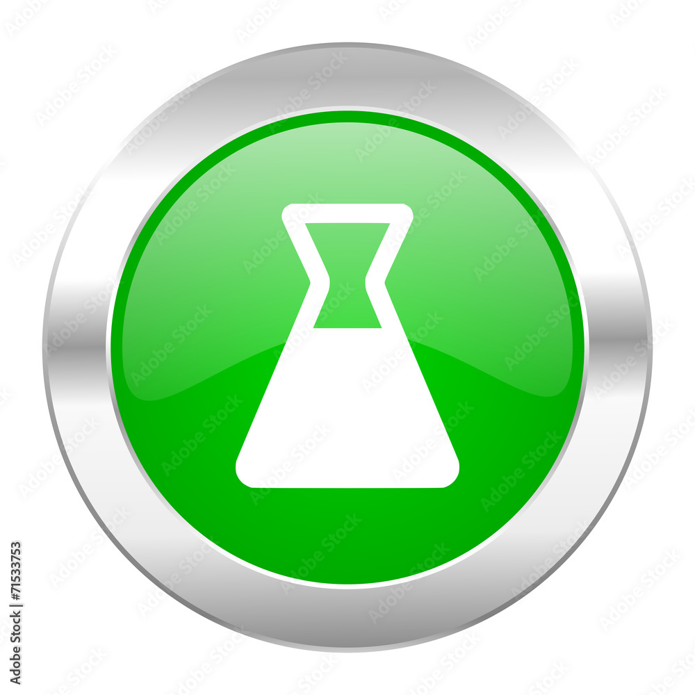 laboratory green circle chrome web icon isolated laboratory green circle chrome web icon isolated