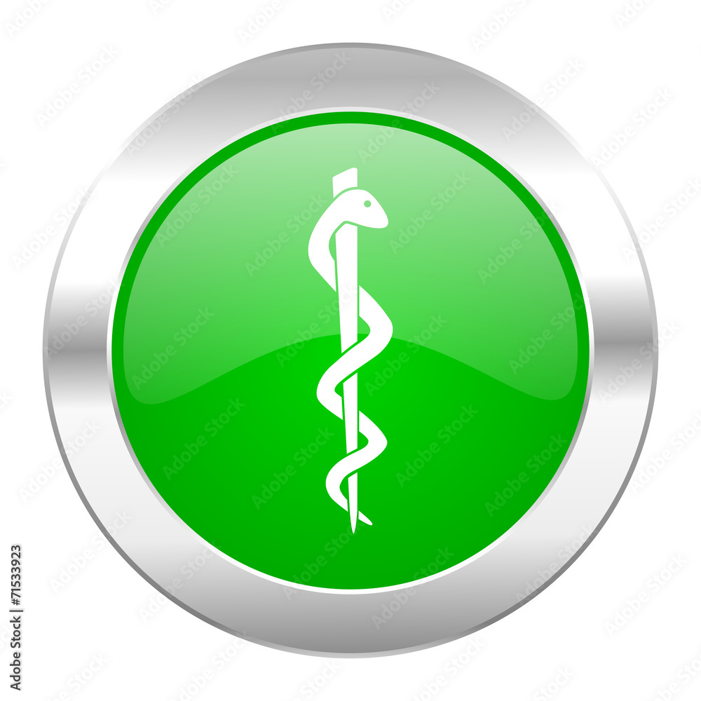 emergency green circle chrome web icon isolated emergency green circle chrome web icon isolated