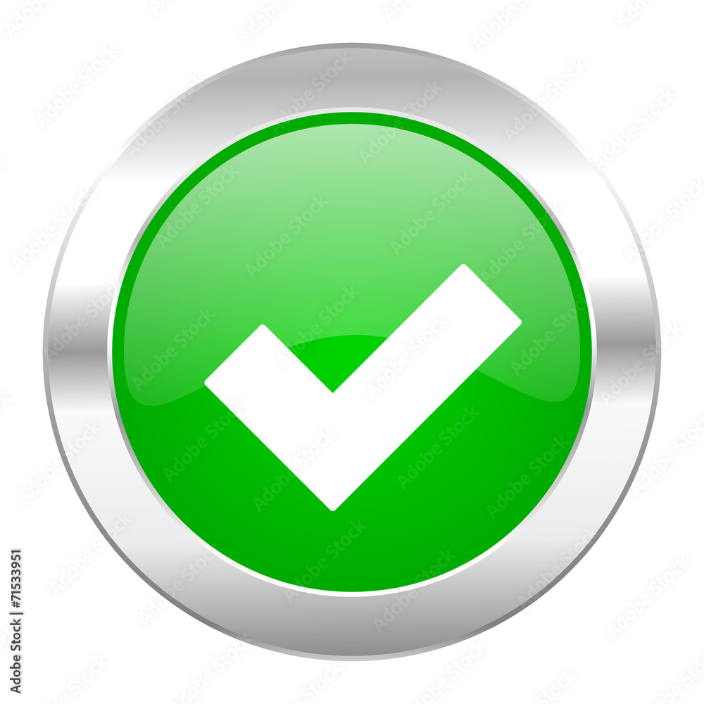 accept green circle chrome web icon isolated accept green circle chrome web icon isolated