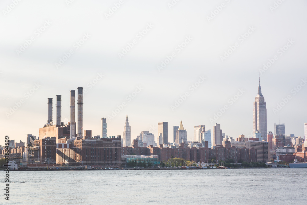Power Station and Midtown View in New York