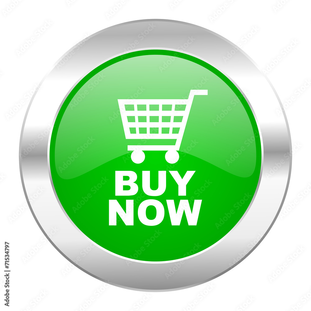 buy now green circle chrome web icon isolated buy now green circle chrome web icon isolated