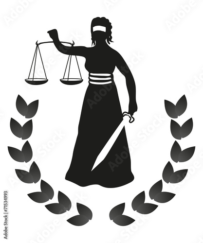 Goddess of justice femida