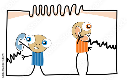 Conversation téléphonique