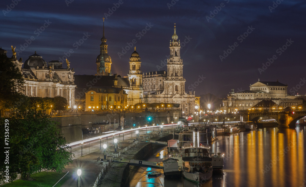 Dresden bei Nacht