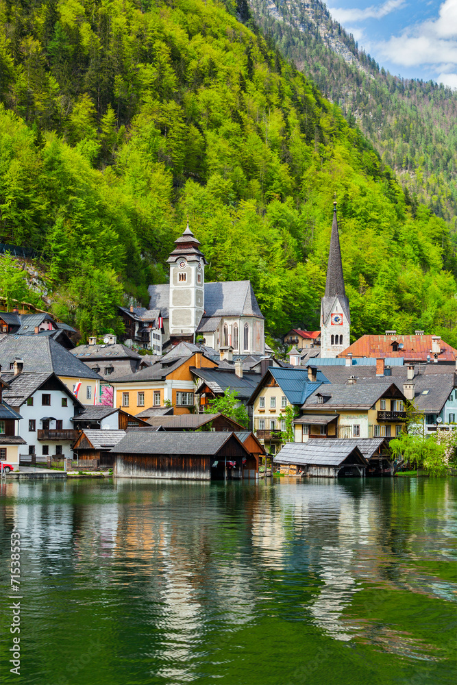 Fototapeta premium Hallstatt village, Austria