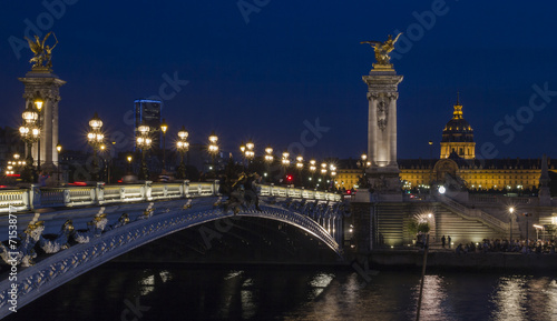 Fototapeta Naklejka Na Ścianę i Meble -  Pont Alexandre III, Paris