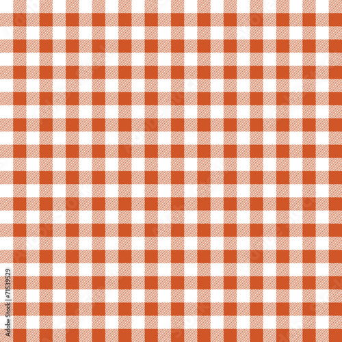 Seamless texture of orange plaid