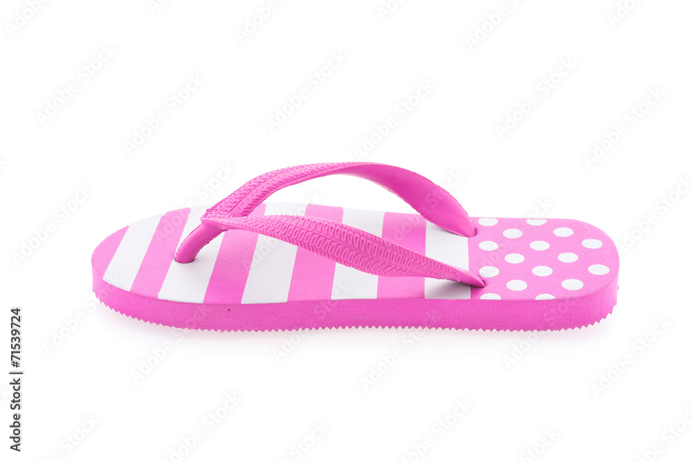 Flip flop isolated on white background Flip flop isolated on white background
