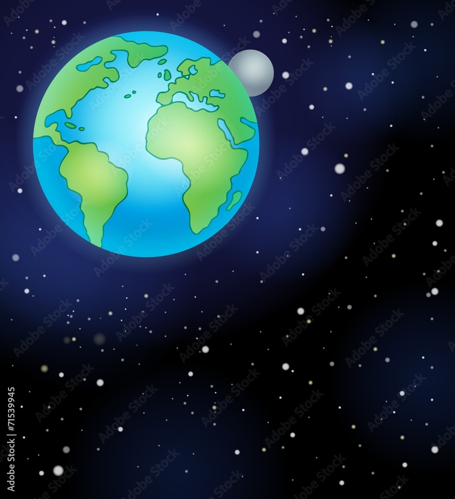 Image with space theme 5