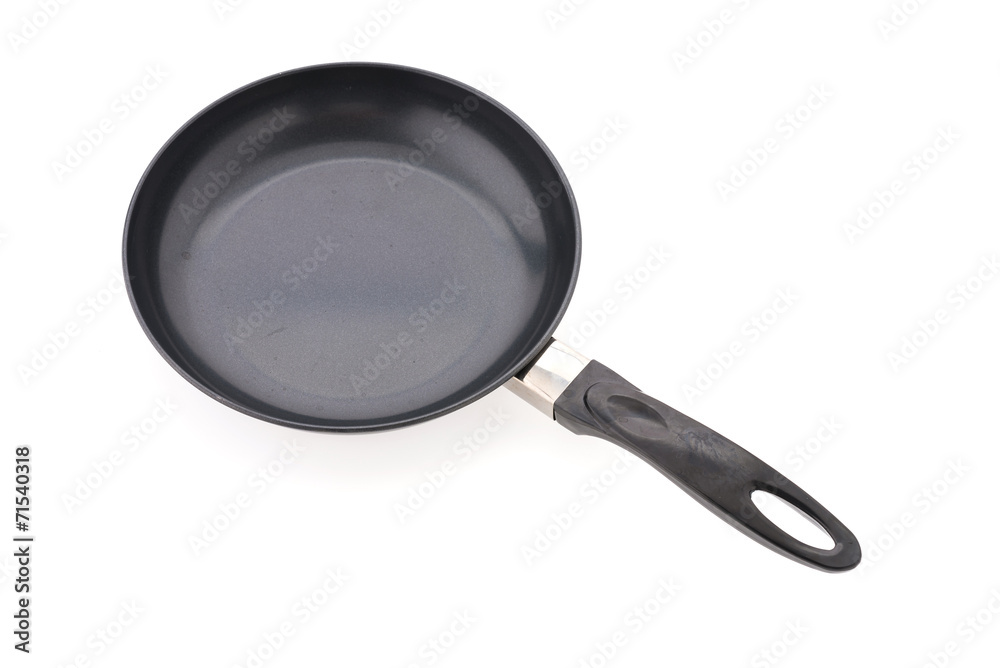 Iron pan isolated on white background Iron pan isolated on white background