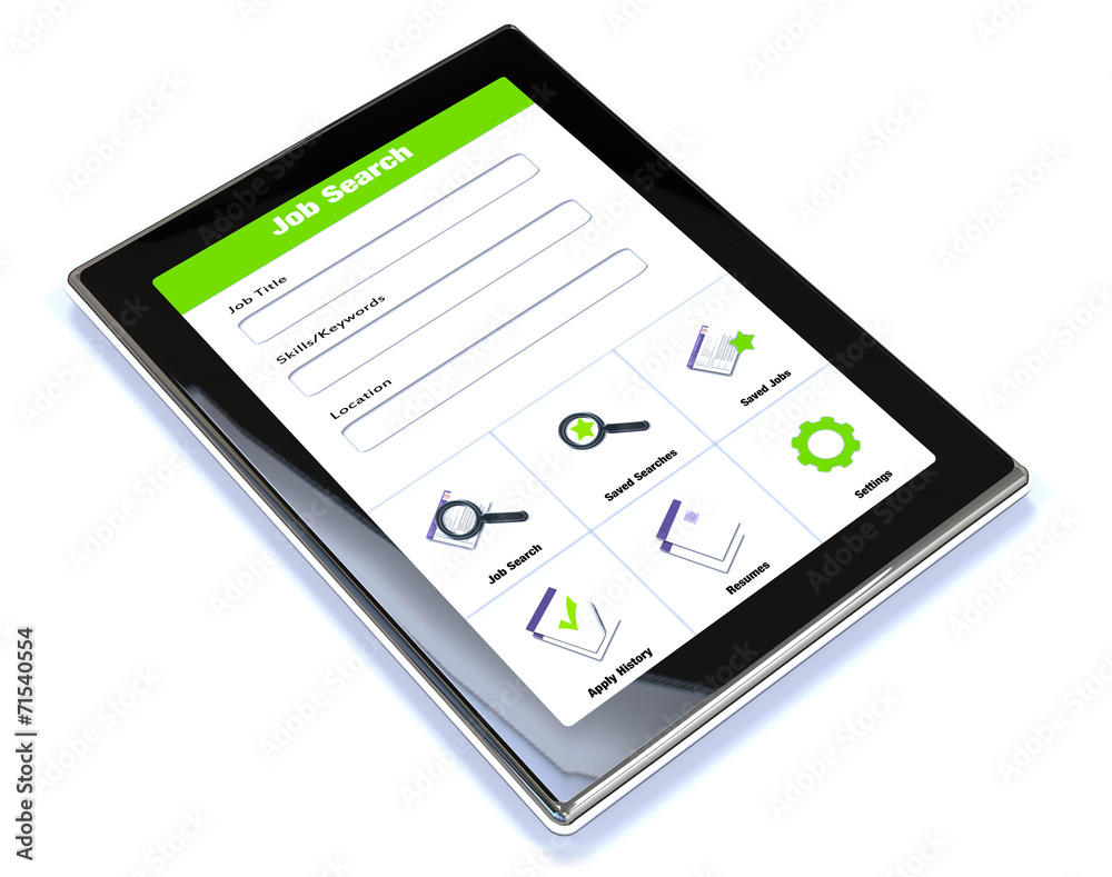 Tablet app job search Tablet app job search