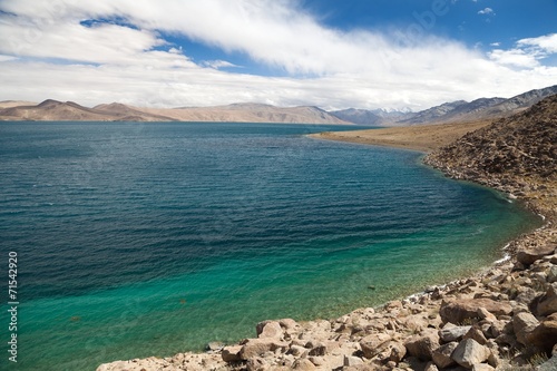 Tso Moriri lake in Rupshu valley © Daniel Prudek