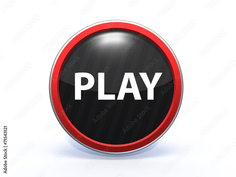 play circular icon on white background play circular icon on white background