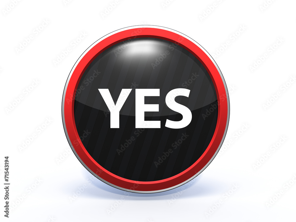 yes circular icon on white background yes circular icon on white background