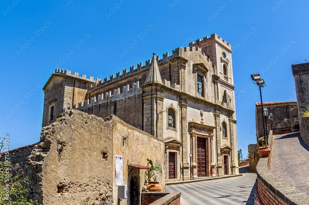 Church Santa lucia,Savoca,Sicily.