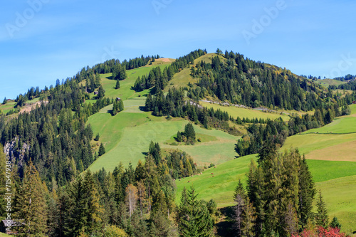 Mountainside in the Dolomites