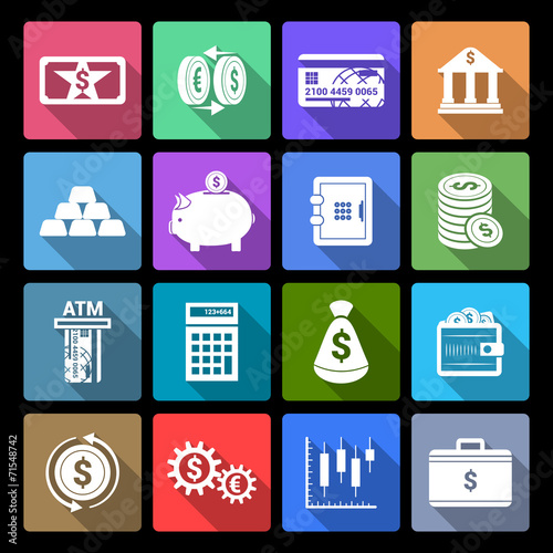 Money Finance Icons
