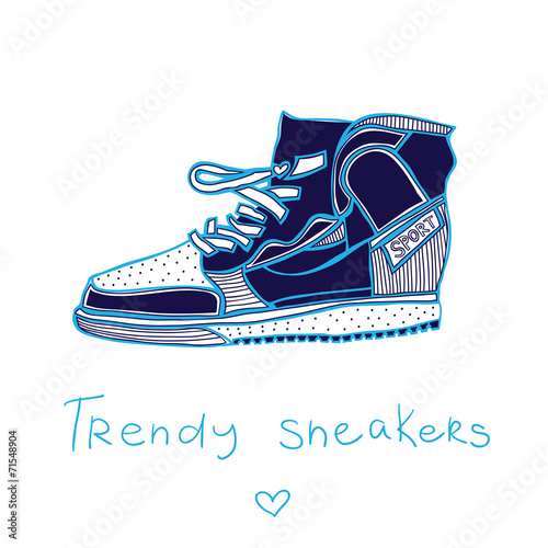 trendy sneakers