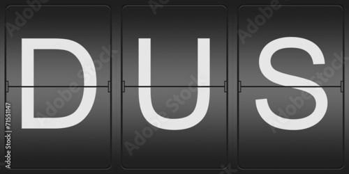 Three Letter Code of Dusseldorf Airport