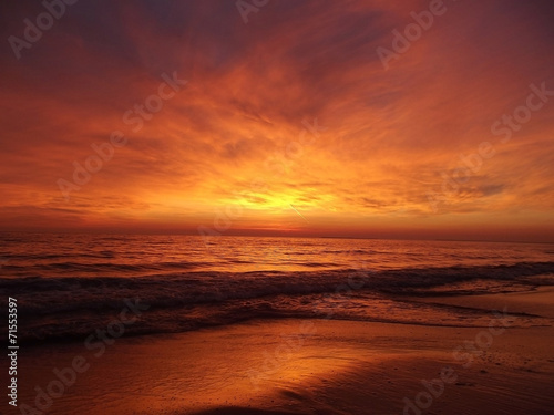 Закат на побережье © balrogq