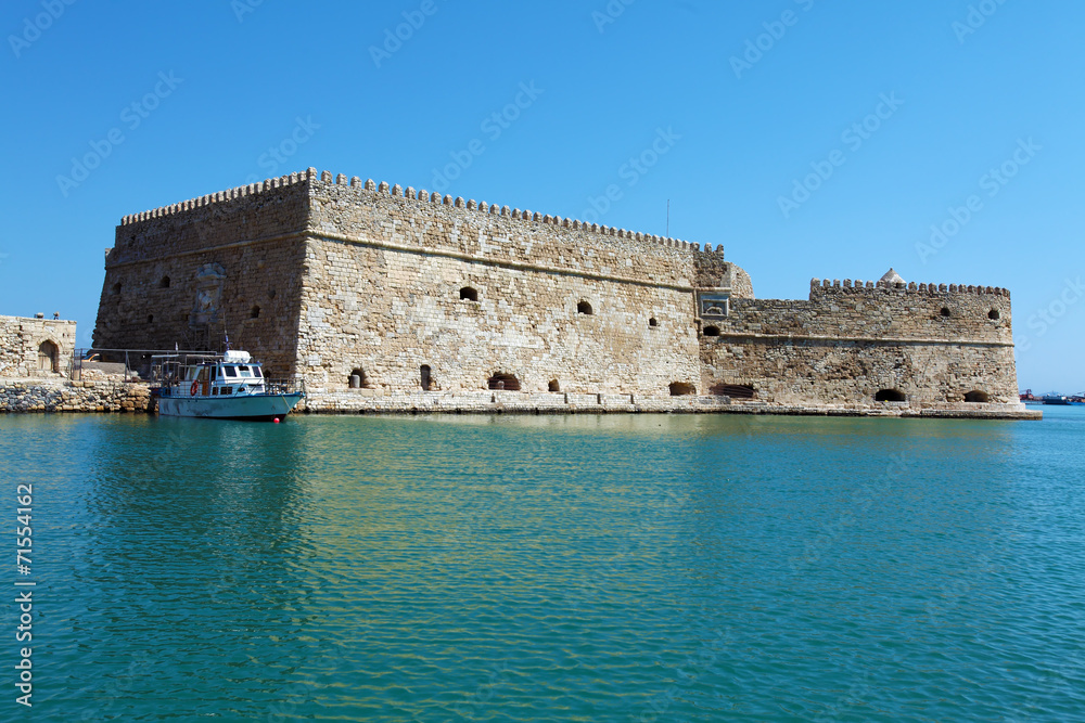 Heraklion Harbour and Fortress, Crete