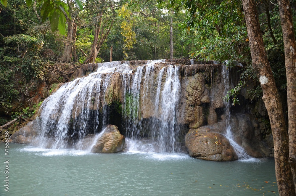 Obraz premium Erawan waterfall national park