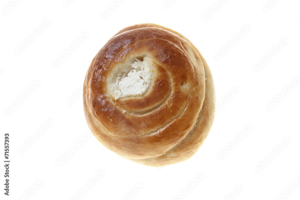 Bakery product photographed on isolated on white background Bakery product photographed on isolated on white background