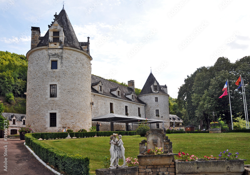 Chateau de la Fleunie, Condat sur Vezere - Aquitania