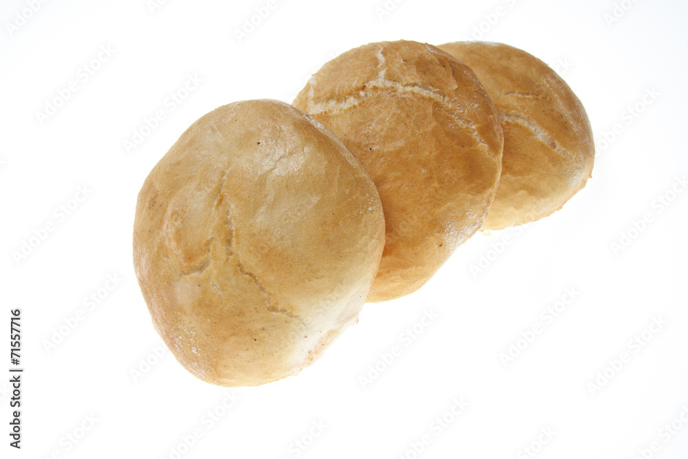 Bakery product photographed on isolated on white background Bakery product photographed on isolated on white background