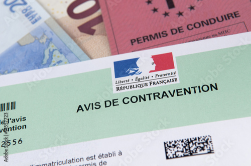 contravention permis photo