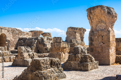 ruins of Antonine Baths at Carthage, Tunisia © Lukasz Janyst