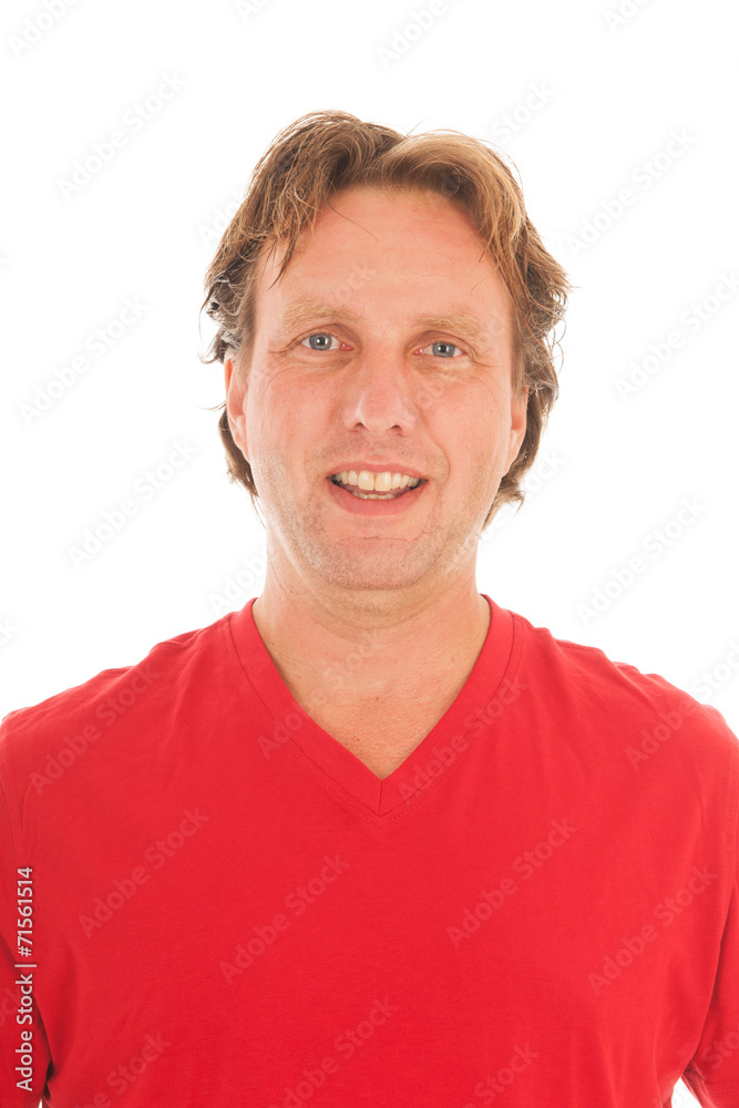 Portrait adult man Portrait adult man