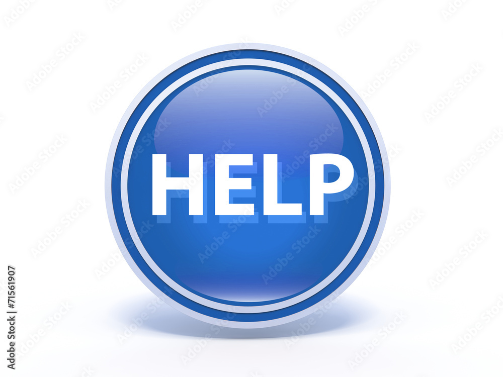 help circular icon on white background help circular icon on white background